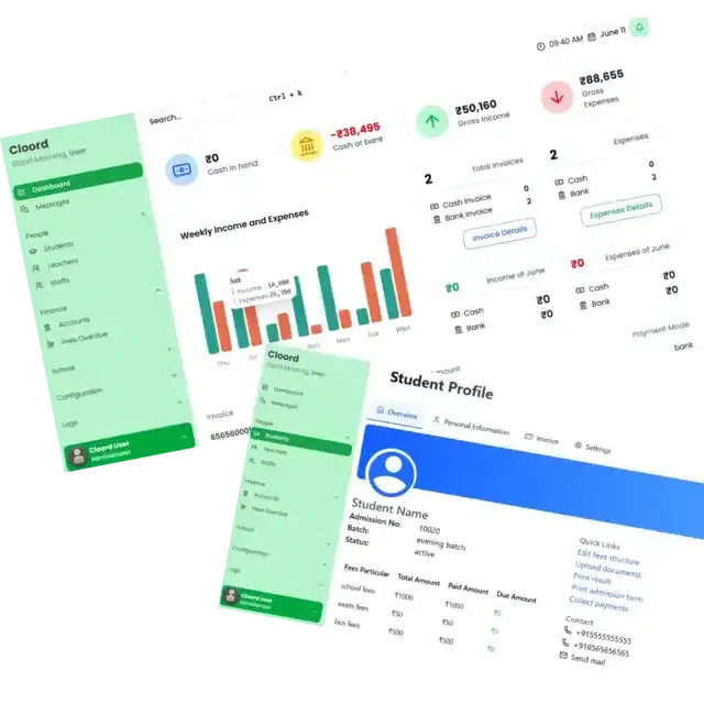 Advanced Education Management Dashboard